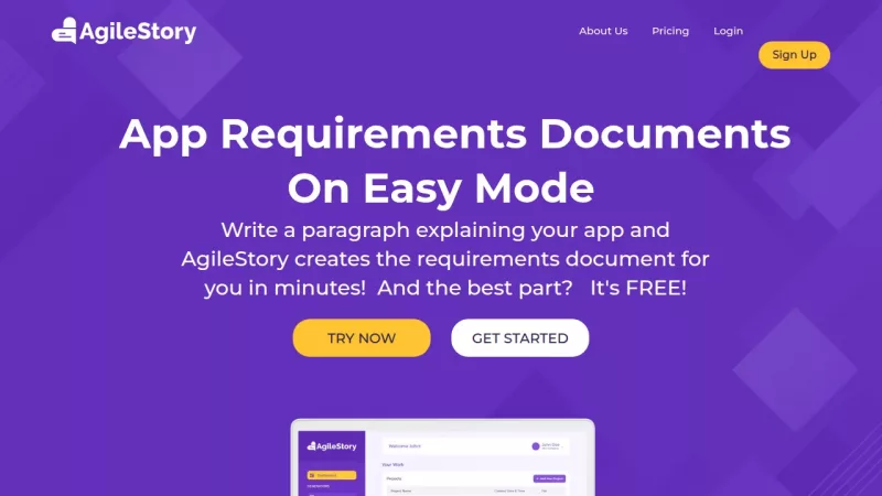 AgileStory screenshot