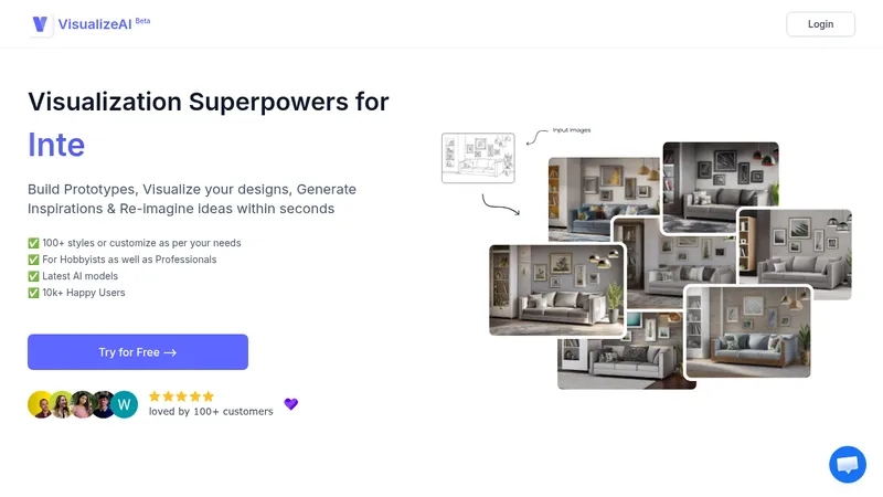 visualizeai website
