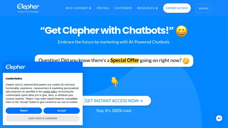 Clepher screenshot