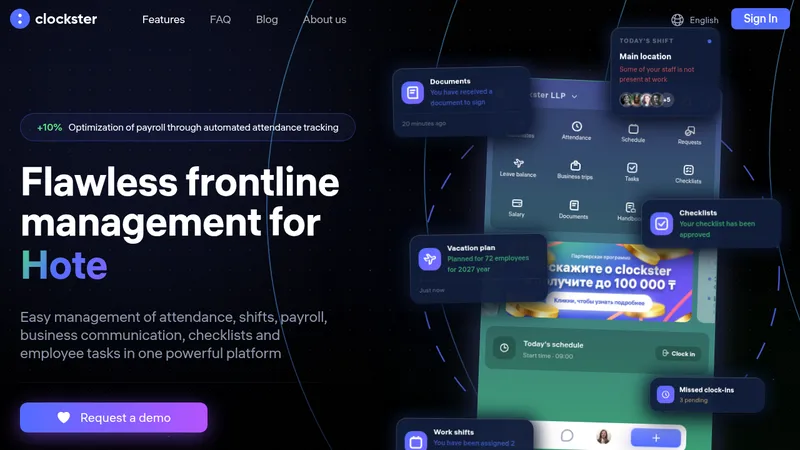 clockster website