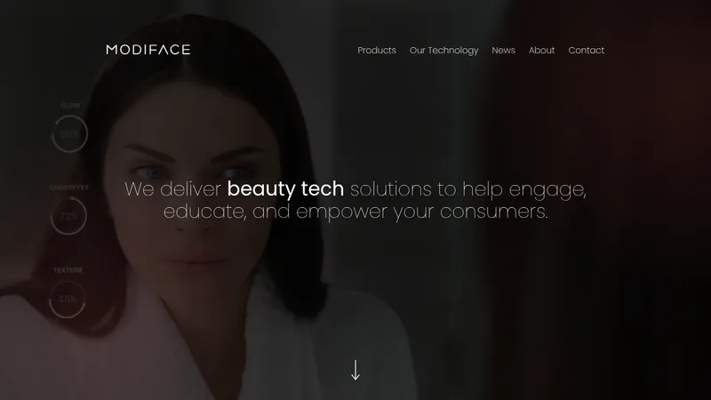 modiface website