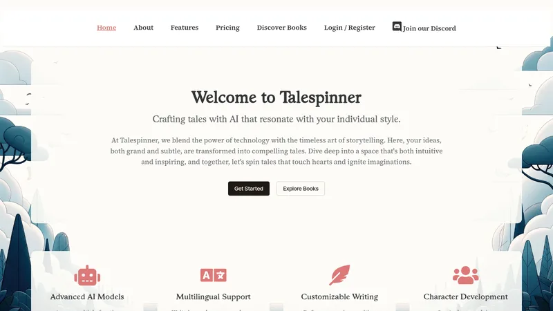 talespinner website