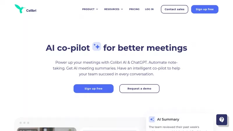 Colibri.ai screenshot