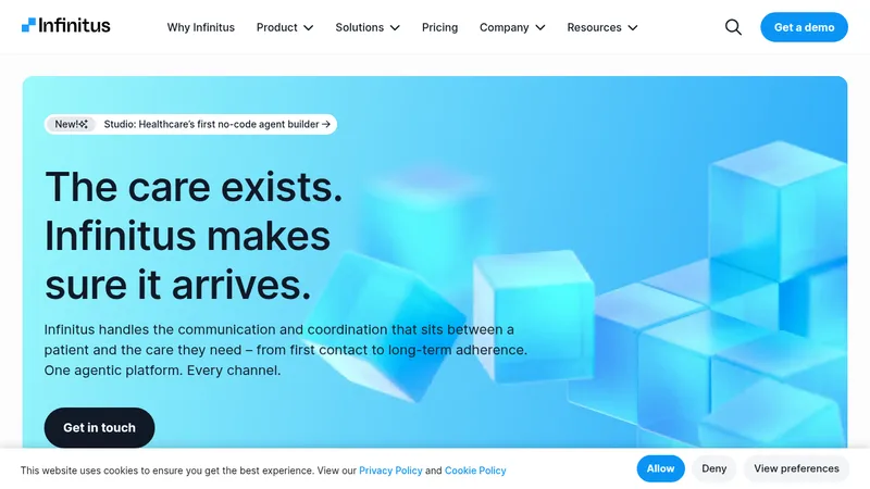 infinitus website