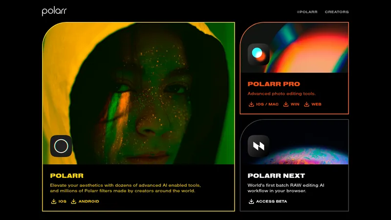 polarr website