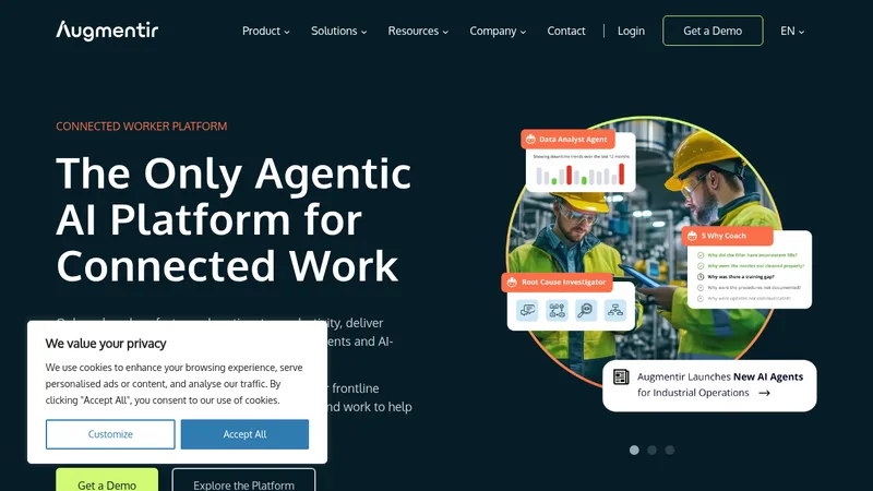 augmentir website