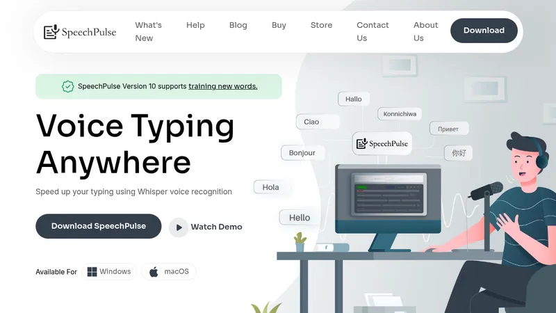 speechpulse website