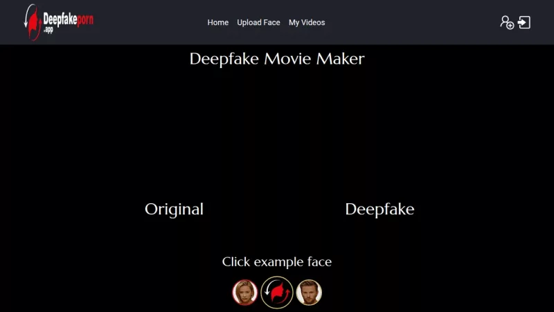Deepfake Movie Maker screenshot