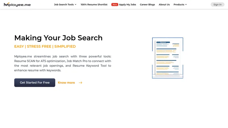mployee.me website