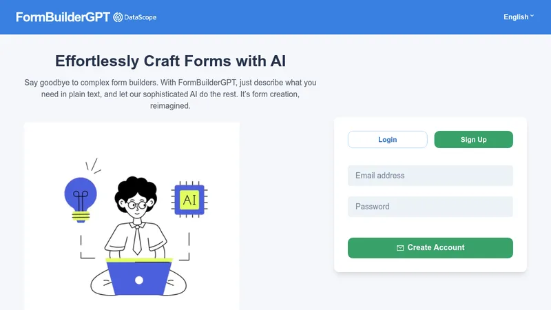 formbuildergpt website