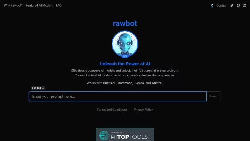 Rawbot screenshot