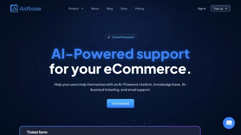 Aidbase screenshot