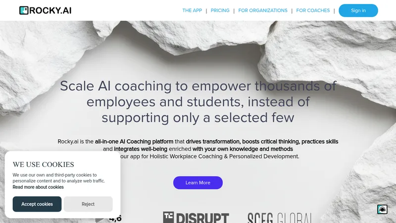 rocky.ai website