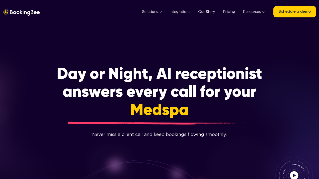bookingbee website