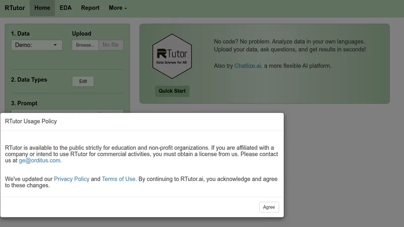 rtutor website