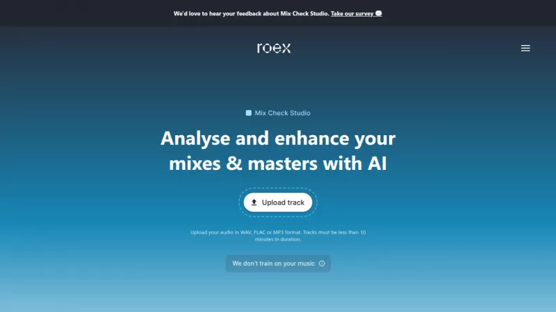 Mix Check Studio screenshot