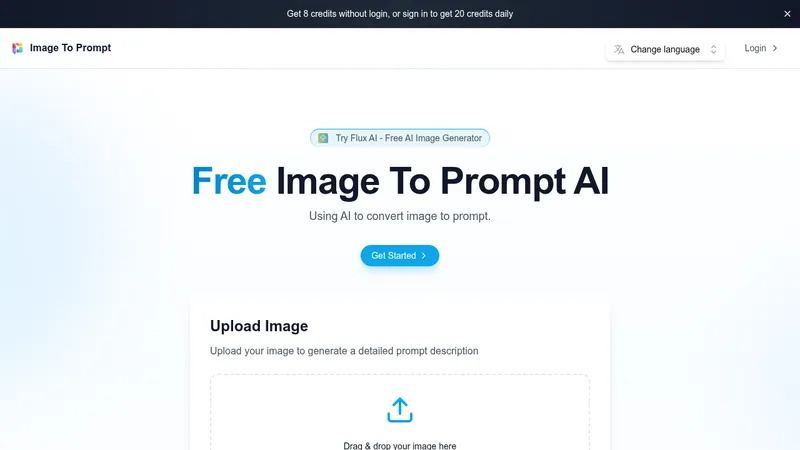 image to prompt ai website