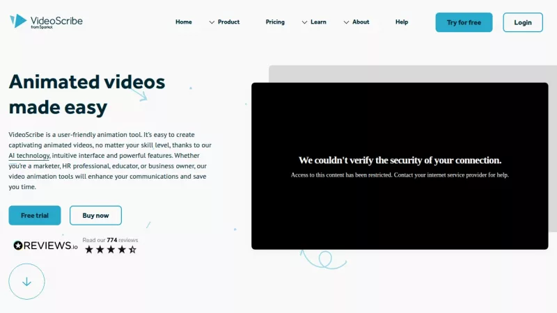 VideoScribe screenshot
