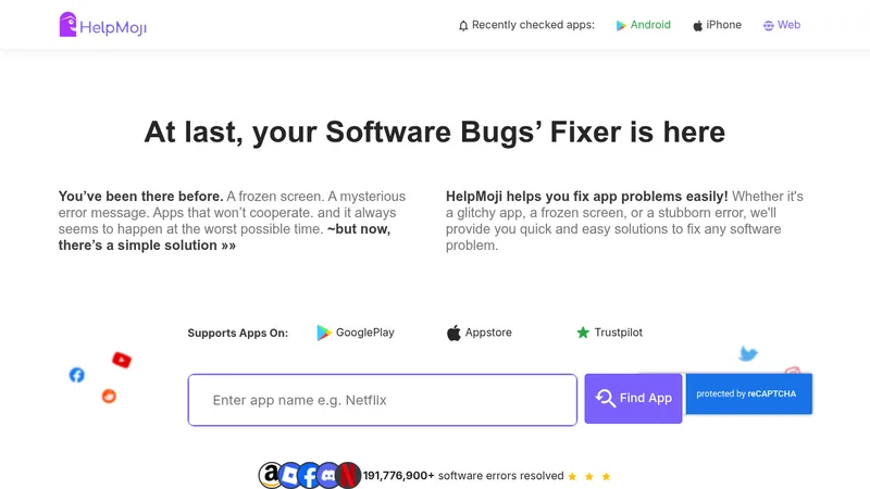 helpmoji website