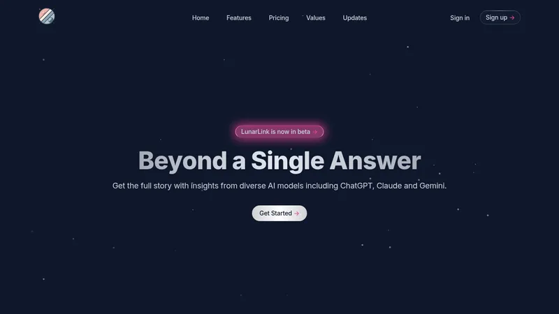 lunarlink website
