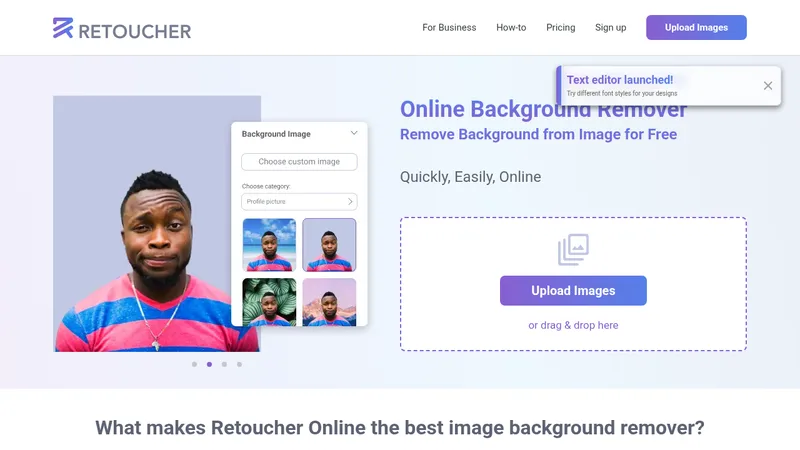 retoucher online website