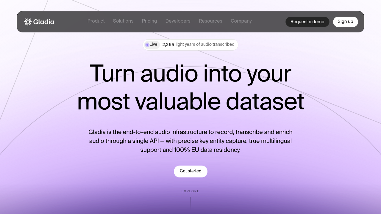 gladia website