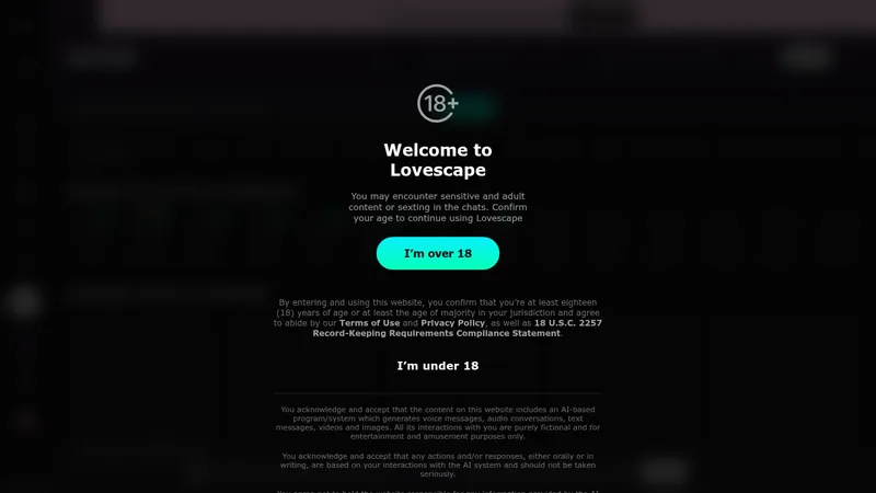 lovescape website