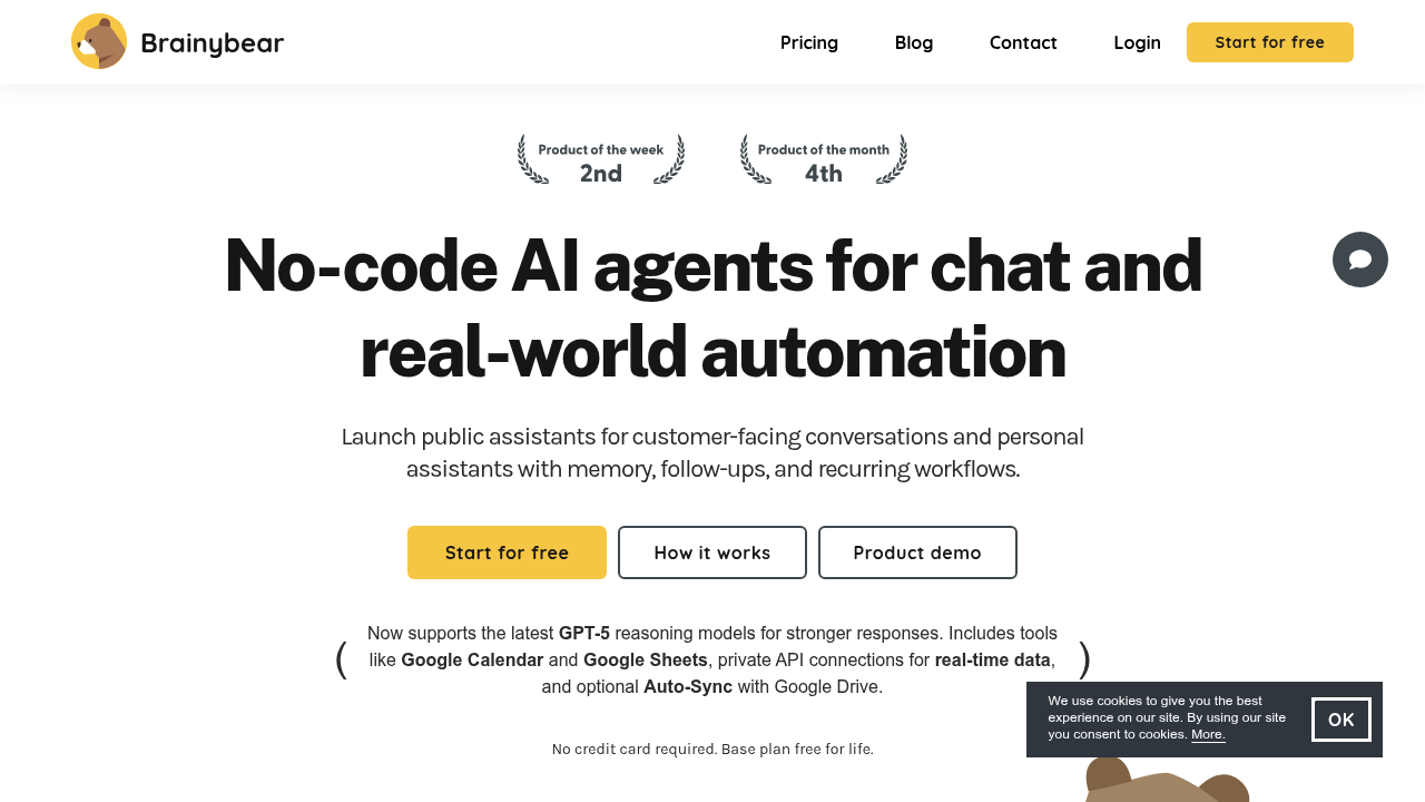 brainybear website