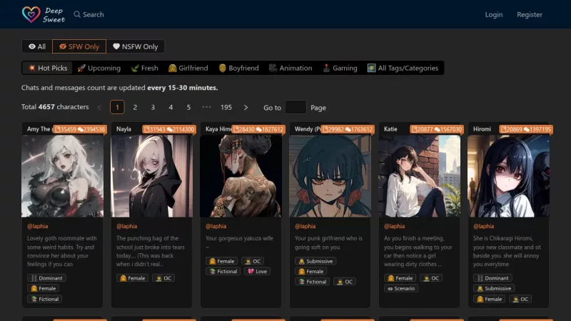 Deepsweet AI screenshot
