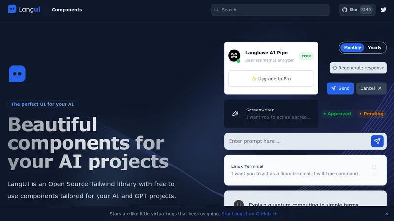 langui website