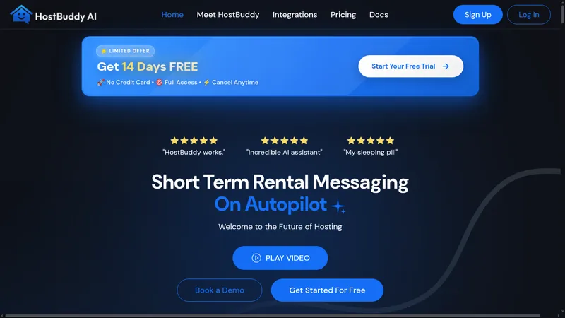 hostbuddy ai website