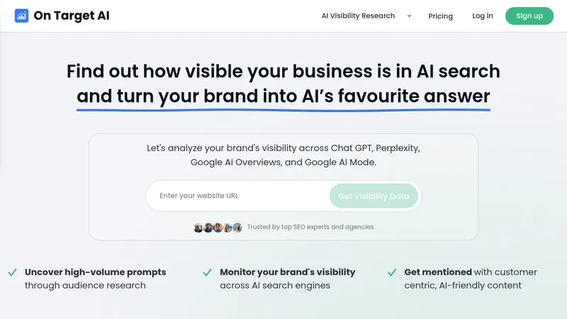 on target ai website