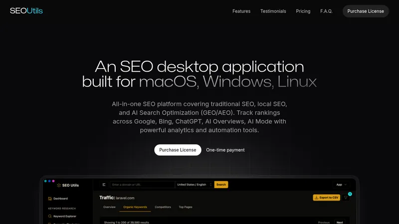 seo utils website
