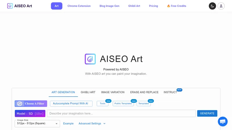 aiseo art website