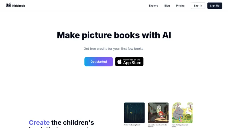 kidzbook website