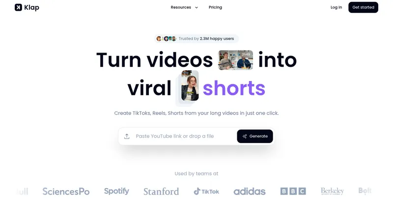 klap website