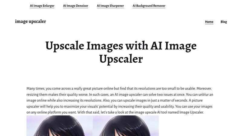 image upscaler website