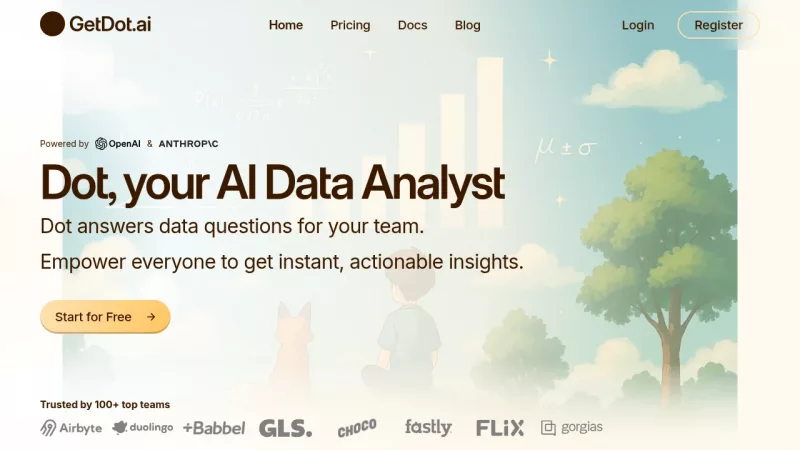 Dot, your AI Data Analyst screenshot