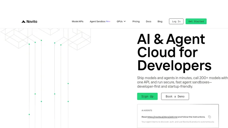 novita ai website