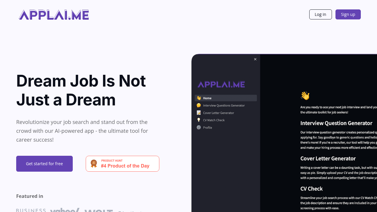 applai.me website