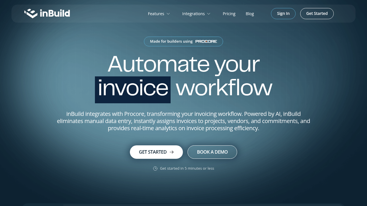 inbuild website