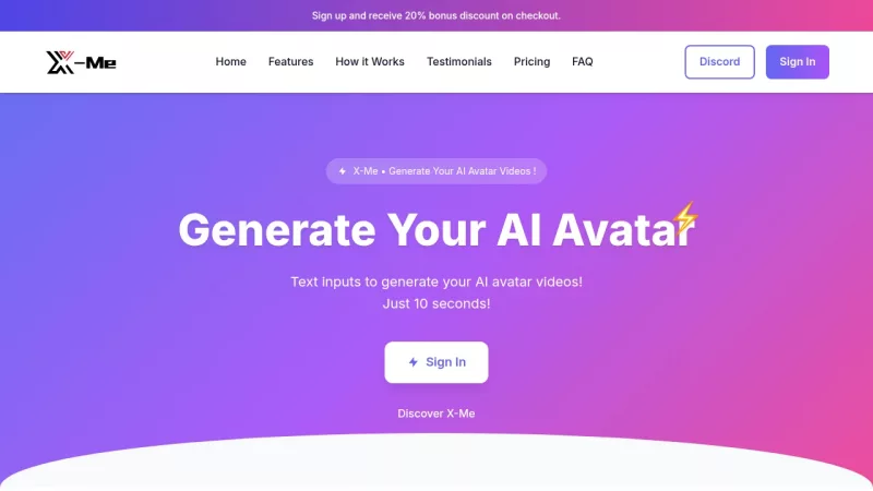 X-Me AI screenshot
