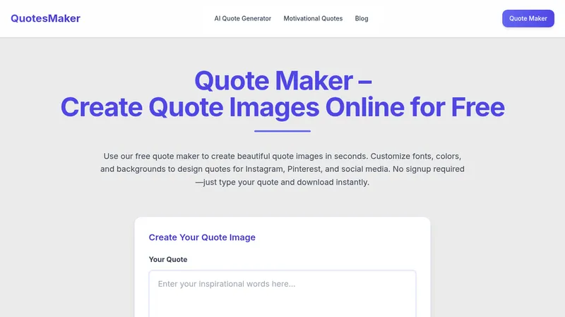 quotesmaker website