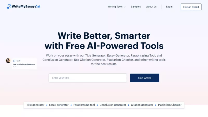 WriteMyEssays.ai screenshot