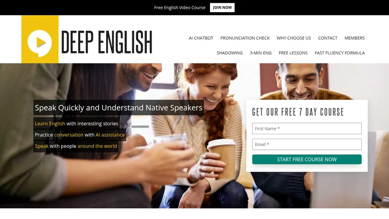 deep english website