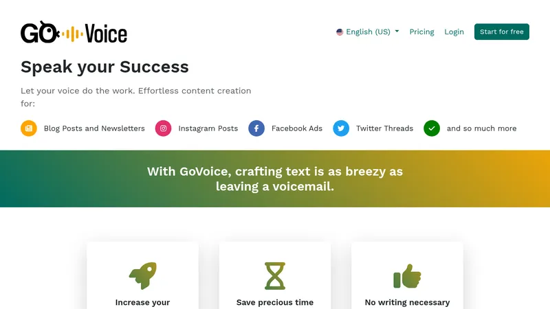 govoice website