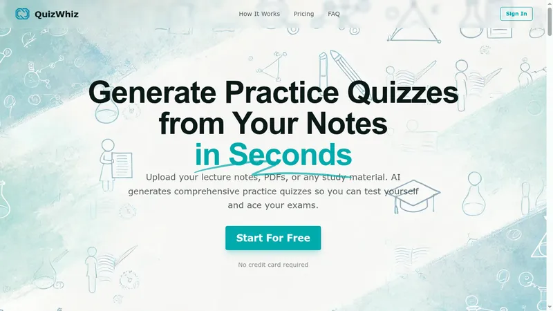 quizwhiz website