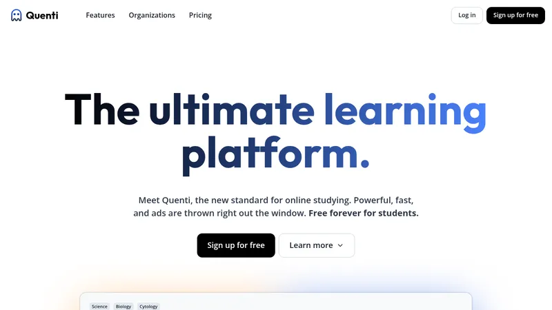 quenti website