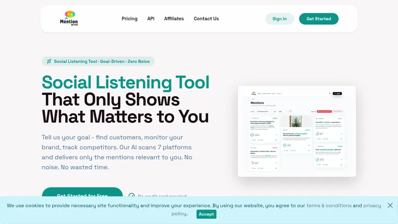 mentionmind website