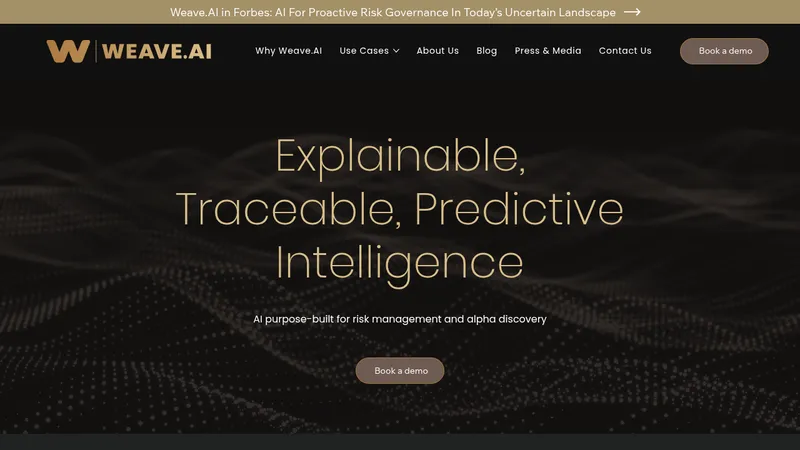 weave.ai website